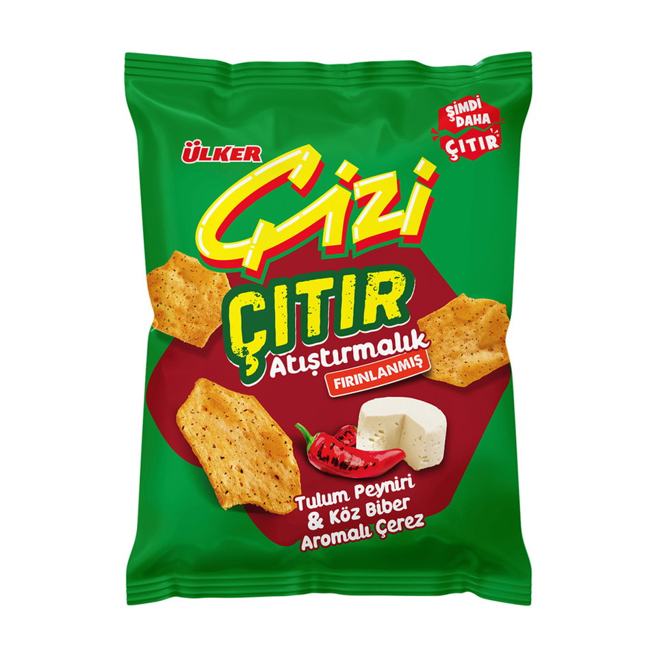 ÜLKER ÇİZİ ÇITIR TULUM PEYNİRLİ 50 GR